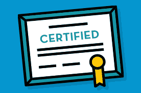 types of medical certifications